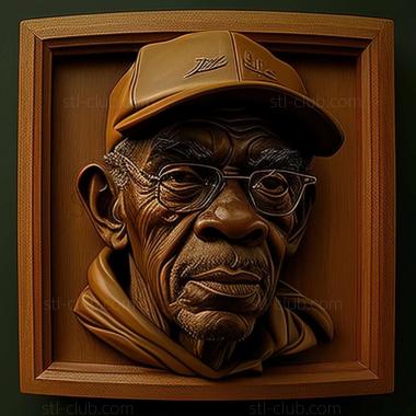 3D model Clyde Garfield Ellis American artist (STL)